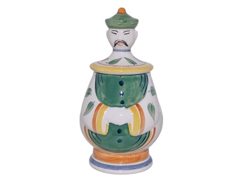 AluminiaRare mustard jar, The Chinese man
