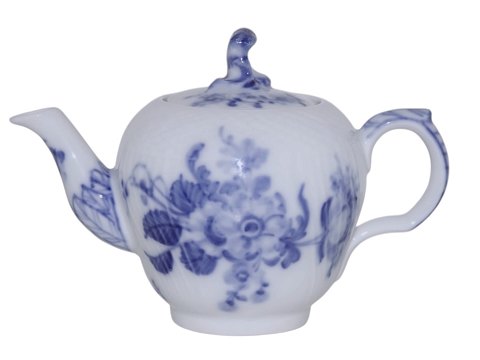 Blå Blomst SvejfetMeget sjælden miniature tekande fra 1898-1923