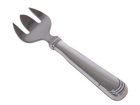 Hans Hansen Silver Cutlery No. 15Small serving fork 11.7 cm.