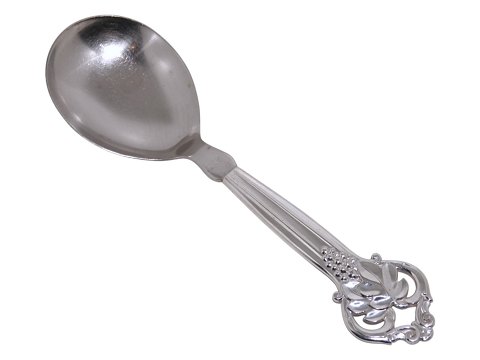 Ornamental silverServing spoon 21.5 cm.