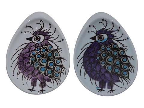 Royal Copenhagen TeneraSmall dish with purple fantasy bird