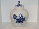 Blue Flower Curved
Large lidded jar