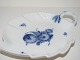 Blue Flower BraidedSmall leaf shaped cake dish from 1928-1935