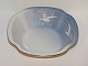 Seagull with gold edge
Large square bowl 25 cm.