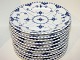 Blue Fluted Full Lace
Extra flat luncheon plate 21.7 cm. #1091