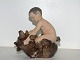 Royal Copenhagen figurine
Faun with bear