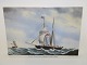 Bing & GrondahlPorcelain painting, sailboat
