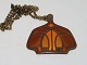 David AndersenLarge bronze pendant and necklace
