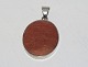 N.E. FromSterling silver pendant with stone