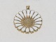 Danish sterlingsilverSmall Daisy pendant