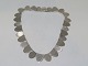 Hans Hansen silverModern necklace from 1950-1960