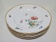 Sachian FlowerSmall soup plate 21 cm. from 1853-1895