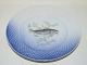 Seagull with gold edgeFish plate Number 6Cod