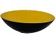 KrenitStor, sjælden gul krenitskål 38,5 cm.