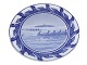 Royal Copenhagen commemorative plate from 1911
Racing Boats in front of Middelgrundsfortet