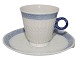 Blue Fan
Small demitasse cup