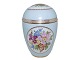 Royal Copenhagen
Light blue lidded vase with flowers from 
1894-1897