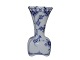Blue Fluted Full Lace
Small vase