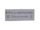 Bing & Grondahl
Dealer sign "Tretårnet Porcelæn"