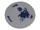 Blå Blomst SvejfetEkstra flad frokosttallerken 21 cm. #622