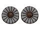 Georg Jensen sølv 
Daisy Marguerit øreclips