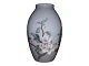 Bing & Grondahl, 
Art Nouveau vase with flowers by Ingeborg 
Skrydstrup