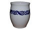 Bing & Grondahl, 
Small blue and white Art Nouveau vase