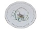 White Flora Danica
Luncheon plate decorated with geese from 
1840-1893