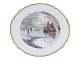 Royal Copenhagen White Curved with gold edge
Luncheon plate with ships from 1860-1893