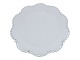 White Full Lace
Round platter 25 cm.