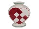 AluminiaChristmas Heart vase