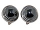 Georg Jensen sterling silver
Small ear clips with hematite stones