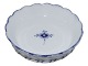 Blue Fluted PlainTray for a wine bottle