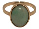 14 karat guld
Ring med jadeit  fra 1950-1960 - Str. 64
