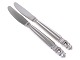 Georg Jensen Konge
Frokostkniv med kort knivblad og grillskær 20,4 
cm.