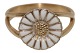 Michelsen sølv 
Marguerit ring - Str. 52