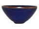 Royal Copenhagen art potteryUnique lavender blue glaze bowl by Nils Thorsson