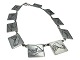 Tage Hansens Guldsmedie Heavy sterling silver necklace with Greenland motives