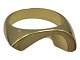 14-carat goldModern and heavy ring - Size 63