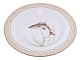 Flora DanicaDinner plate with fish 25.5 cm. #3549