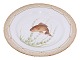 Flora DanicaDinner plate with fish 25.5 cm. #3549