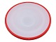 Holmegaard PaletOrange red dish 27.5 cm.
