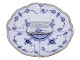 Blue Fluted Plain with gold trimMatch box holder