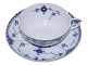 Blue Fluted Half LaceTea cup with inside decoration #525
