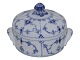 Blue Fluted PlainLidded bowl for butter