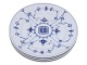 Blue Fluted Plain Hotel porcelainDinner plate 24.4 cm. #2244
