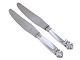 Georg Jensen DronningMiddagskniv med langt blad 22,8 cm.