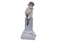 Royal Copenhagen FigurPan på søjle med kanin