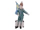 Royal Copenhagen figurineBoy with Swedish flag in original wooden box
