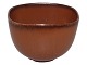 SaxboBowl with light brown glaze